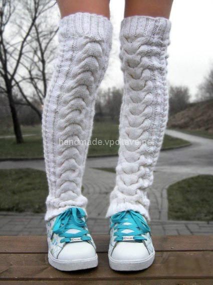 knitted leggings
