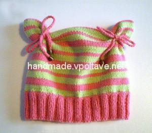 Baby hat knitting